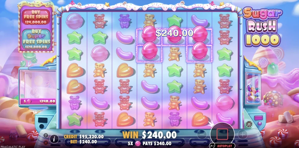 Sugar Rush 1000 Slot