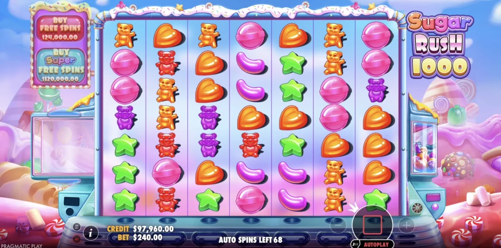 Sugar Rush 1000 Slot